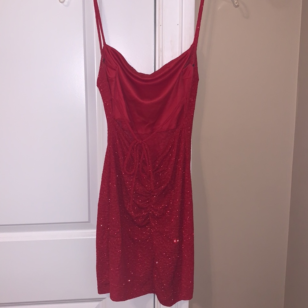 Women’s Red Homecoming Dress (Windsor) - Picture 5 of 7